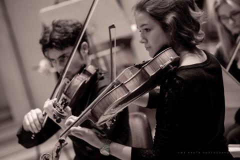 Violinisten der Jungen Philharmonie